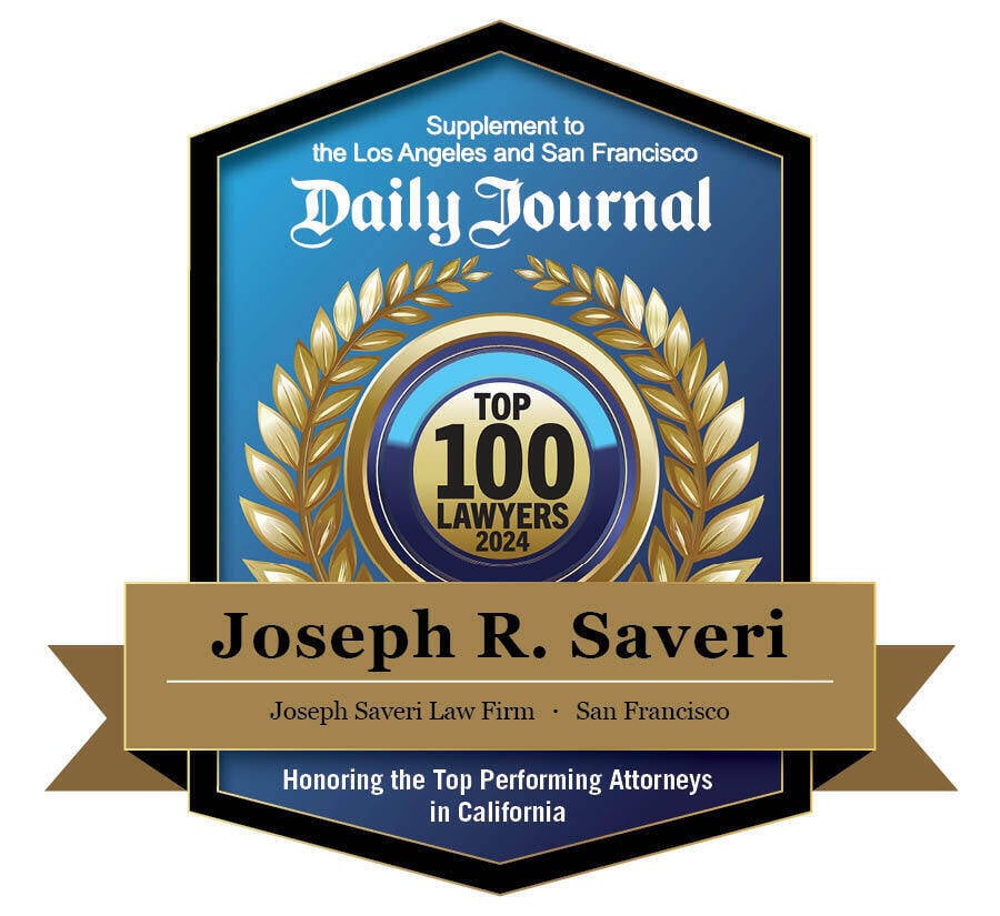 2024-09-04 Joseph R Saveri TOP 100 BADGE